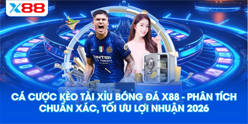 Cá Cược Kèo Tài Xỉu Bóng Đá X88 – Phân Tích Chuẩn Xác, Tối Ưu Lợi Nhuận 2026